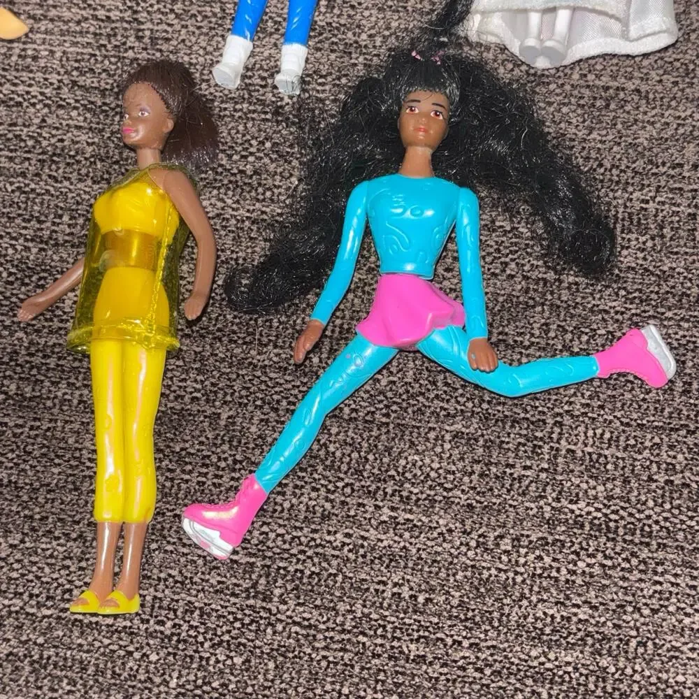 Barbie Lot of McDonalds Happy Meal Figures Vintage 1990s set of 5 Collectible